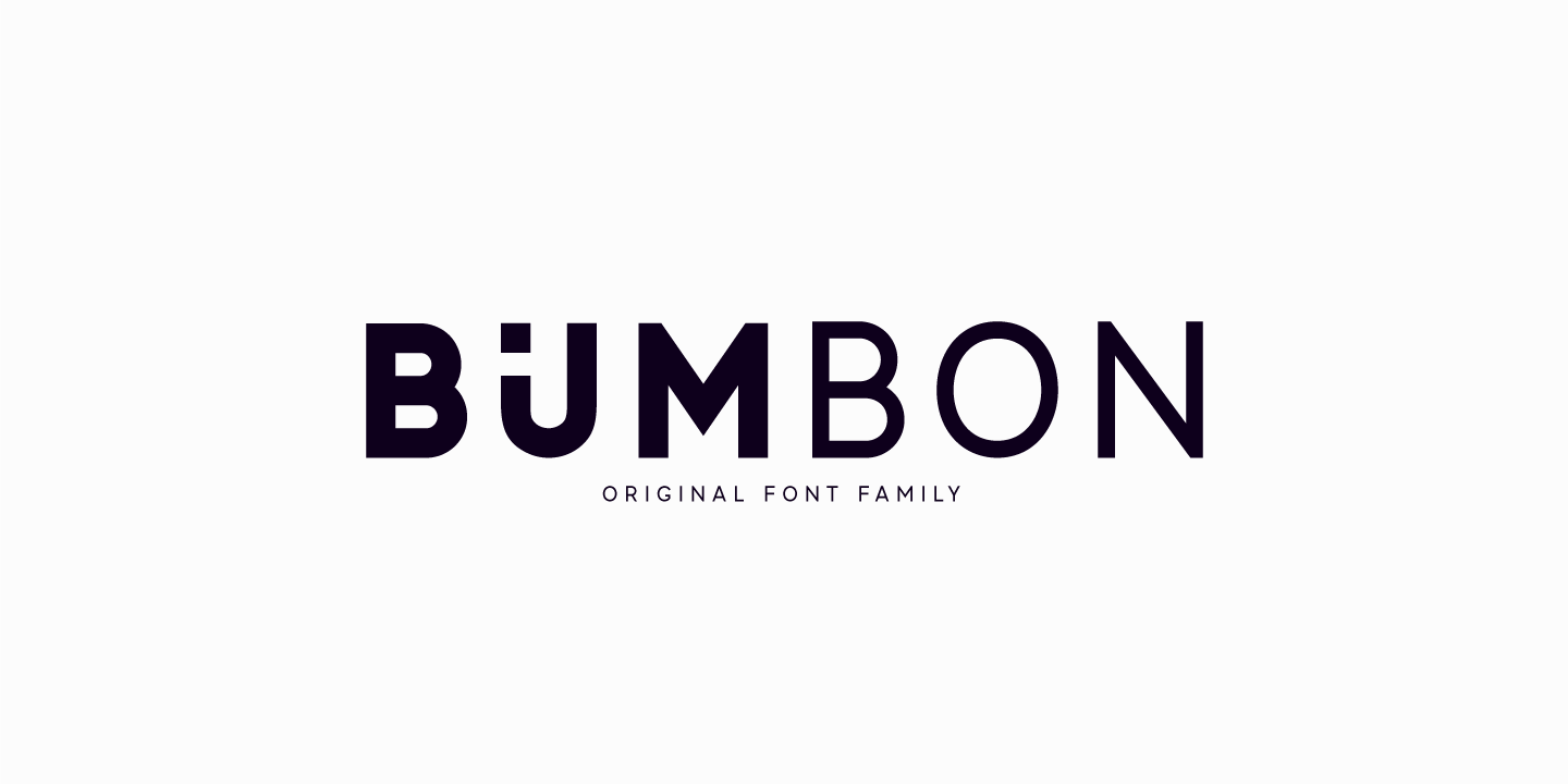 Bumbon Font preview